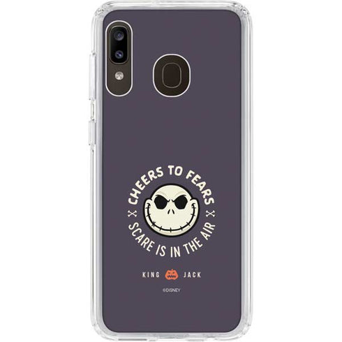 Disney The Nightmare Before Christmas Cheers to Fears Galaxy A20 Clear Case