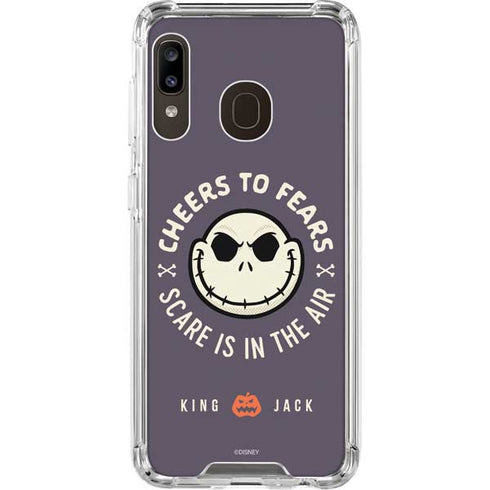 Disney The Nightmare Before Christmas Cheers to Fears Galaxy A30 Clear Case