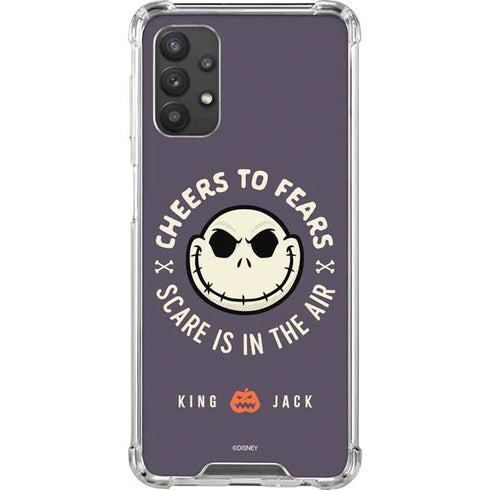 Disney The Nightmare Before Christmas Cheers to Fears Galaxy A32 5G Clear Case