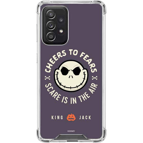 Disney The Nightmare Before Christmas Cheers to Fears Galaxy A52 5G Clear Case