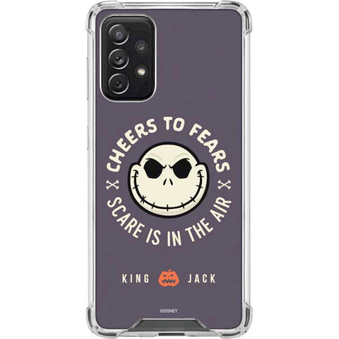 Disney The Nightmare Before Christmas Cheers to Fears Galaxy A72 5G Clear Case