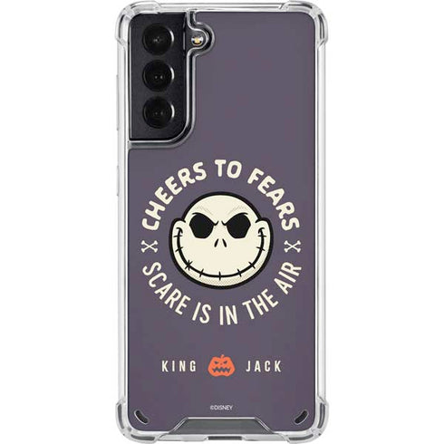 Disney The Nightmare Before Christmas Cheers to Fears Galaxy S21 5G Clear Case