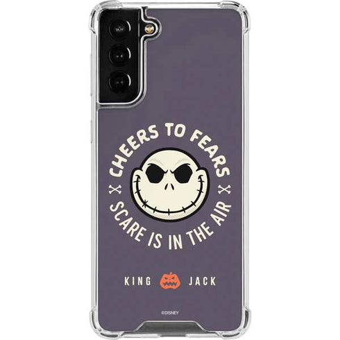 Disney The Nightmare Before Christmas Cheers to Fears Galaxy S21 FE Clear Case