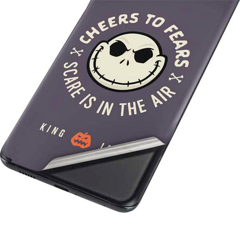 Disney The Nightmare Before Christmas Cheers to Fears Galaxy S21 Plus 5G Skin