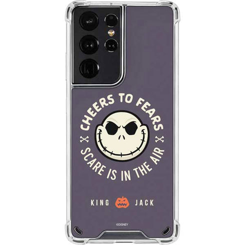 Disney The Nightmare Before Christmas Cheers to Fears Galaxy S21 Ultra 5G Clear Case
