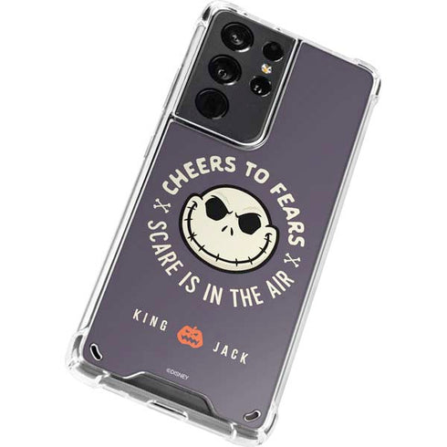 Disney The Nightmare Before Christmas Cheers to Fears Galaxy S21 Ultra 5G Clear Case