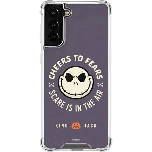 Disney The Nightmare Before Christmas Cheers to Fears Galaxy S22 Plus Clear Case