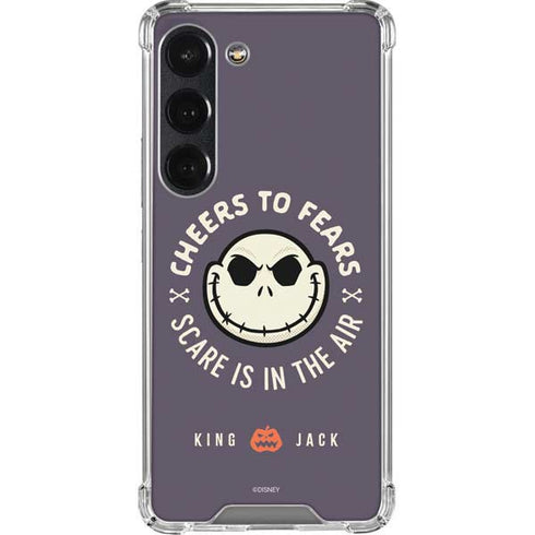 Disney The Nightmare Before Christmas Cheers to Fears Galaxy S23 Clear Case