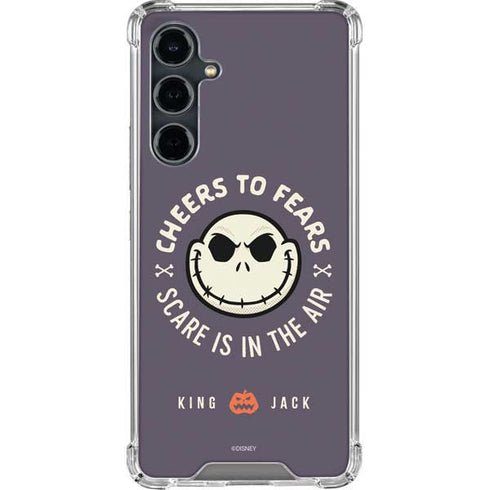 Disney The Nightmare Before Christmas Cheers to Fears Galaxy S23 FE Clear Case