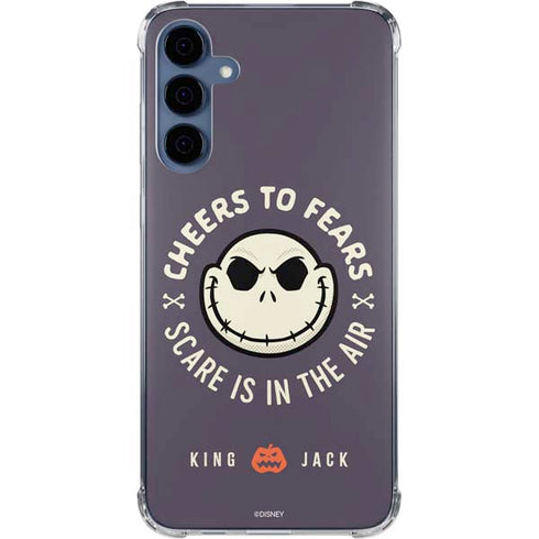 Disney The Nightmare Before Christmas Cheers to Fears Galaxy S24 Clear Case