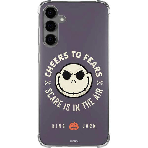 Disney The Nightmare Before Christmas Cheers to Fears Galaxy S24 Plus Clear Case