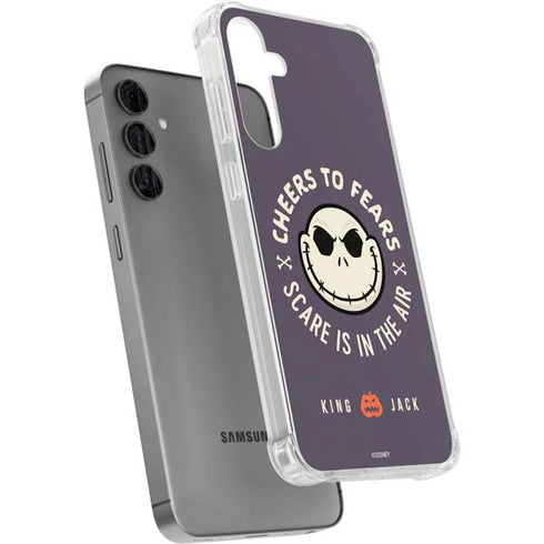 Disney The Nightmare Before Christmas Cheers to Fears Galaxy S24 Plus Clear Case
