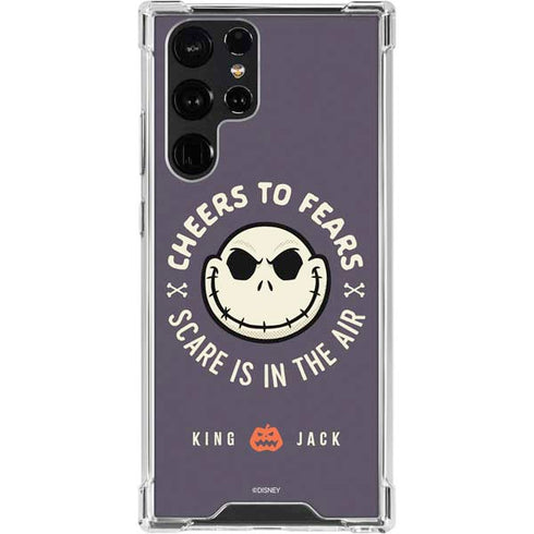 Disney The Nightmare Before Christmas Cheers to Fears Galaxy S24 Ultra Clear Case
