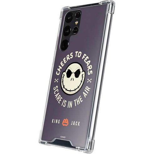Disney The Nightmare Before Christmas Cheers to Fears Galaxy S24 Ultra Clear Case