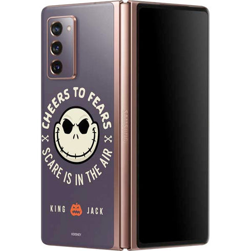 Disney The Nightmare Before Christmas Cheers to Fears Galaxy Z Fold2 5G Skin