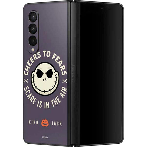 Disney The Nightmare Before Christmas Cheers to Fears Galaxy Z Fold3 5G Skin