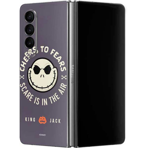 Disney The Nightmare Before Christmas Cheers to Fears Galaxy Z Fold4 5G Skin