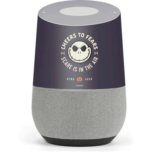 Disney The Nightmare Before Christmas Cheers to Fears Google Home Skin