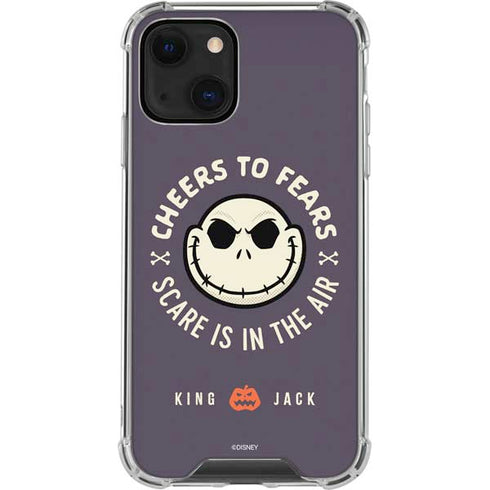 Disney The Nightmare Before Christmas Cheers to Fears iPhone 13 Mini Clear Case