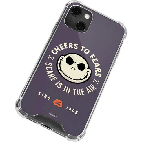 Disney The Nightmare Before Christmas Cheers to Fears iPhone 13 Mini Clear Case