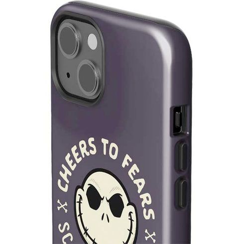 Disney The Nightmare Before Christmas Cheers to Fears iPhone 15 Plus Impact Case