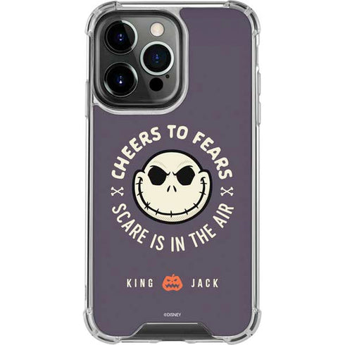 Disney The Nightmare Before Christmas Cheers to Fears iPhone 15 Pro Clear Case