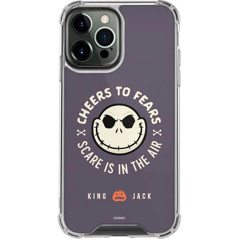 Disney The Nightmare Before Christmas Cheers to Fears iPhone 15 Pro Max Clear Case