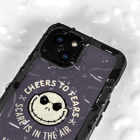 Disney The Nightmare Before Christmas Cheers to Fears iPhone 15 Waterproof Case