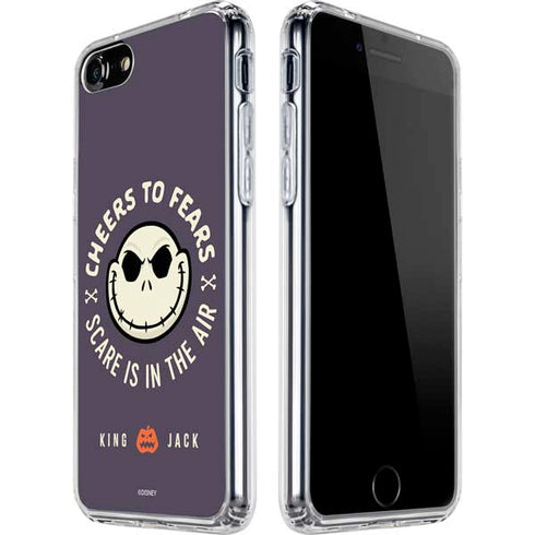 Disney The Nightmare Before Christmas Cheers to Fears iPhone SE (2nd & 3rd Gen) Clear Case