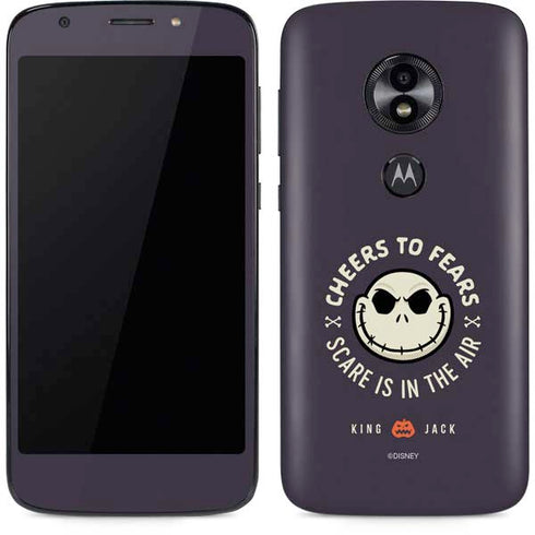 Disney The Nightmare Before Christmas Cheers to Fears Moto E5 Play Skin