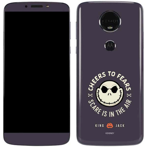 Disney The Nightmare Before Christmas Cheers to Fears Moto E5 Plus Skin