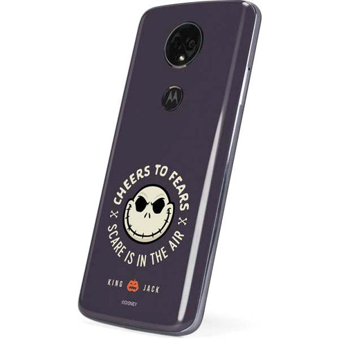 Disney The Nightmare Before Christmas Cheers to Fears Moto E5 Plus Skin