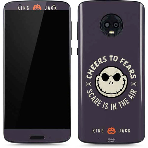 Disney The Nightmare Before Christmas Cheers to Fears Moto G6 Skin