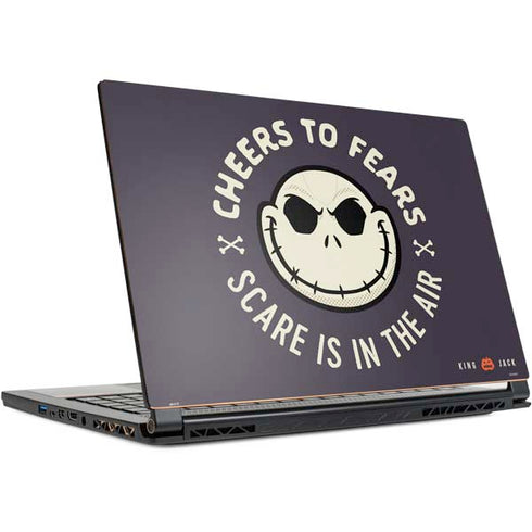 Disney The Nightmare Before Christmas Cheers to Fears MSI GS65 Stealth Laptop Skin