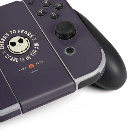 Disney The Nightmare Before Christmas Cheers to Fears Nintendo Switch OLED (2021) Skin