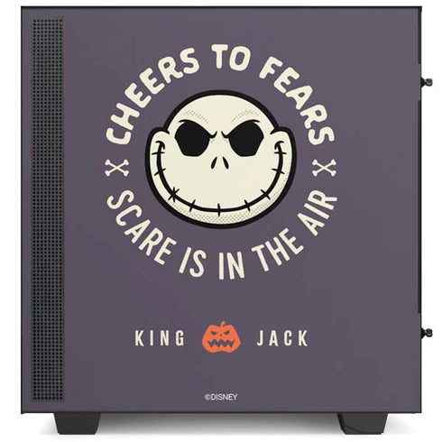 Disney The Nightmare Before Christmas Cheers to Fears NZXT H510 Compact ATX Mid-Tower Case Skin