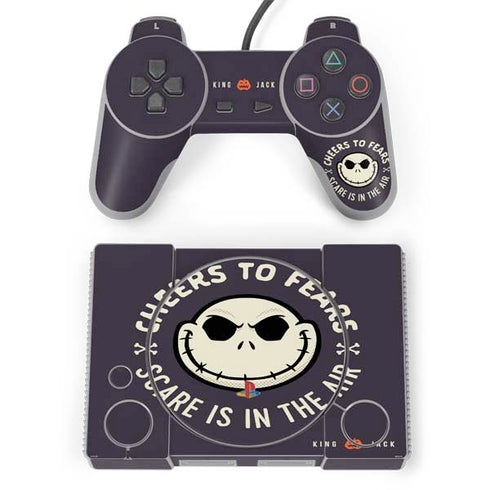 Disney The Nightmare Before Christmas Cheers to Fears PlayStation Classic Bundle Skin