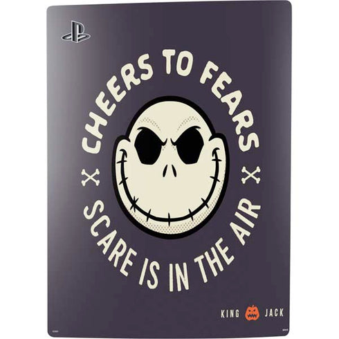 Disney The Nightmare Before Christmas Cheers to Fears PS5 Digital Edition Console Skin