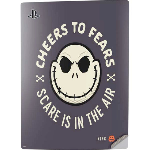 Disney The Nightmare Before Christmas Cheers to Fears PS5 Digital Edition Console Skin