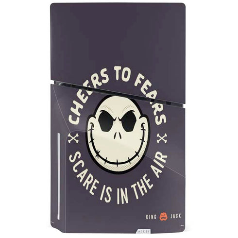 Disney The Nightmare Before Christmas Cheers to Fears PS5 Slim Disk Console Skin