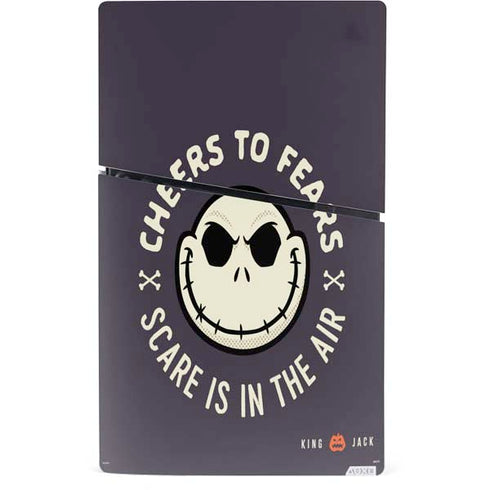 Disney The Nightmare Before Christmas Cheers to Fears PS5 Slim Digital Edition Console Skin
