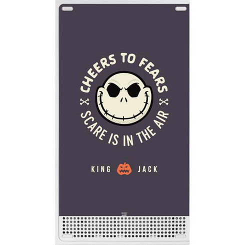 Disney The Nightmare Before Christmas Cheers to Fears Xbox Series S Console Skin