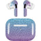 Cheetah Print Purple and Blue AirPods Pro 2nd Gen Skin