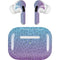 Cheetah Print Purple and Blue Apple AirPods Pro Skin