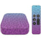 Cheetah Print Purple and Blue Apple TV Skin