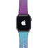 Cheetah Print Purple and Blue Apple Watch Band 42-44mm