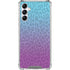 Cheetah Print Purple and Blue Galaxy A15 5G Clear Case