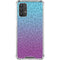 Cheetah Print Purple and Blue Galaxy A32 5G Clear Case