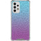 Cheetah Print Purple and Blue Galaxy A33 5G Clear Case