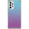 Cheetah Print Purple and Blue Galaxy A53 5G Clear Case